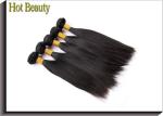 Double Weft 8 inch Brazilian Silky Straight Human Hair For Women / Girl