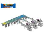 Fully Automatic Chocolate Bar/Biscuit/Cake Flowing Packing Machine Food Wrapping