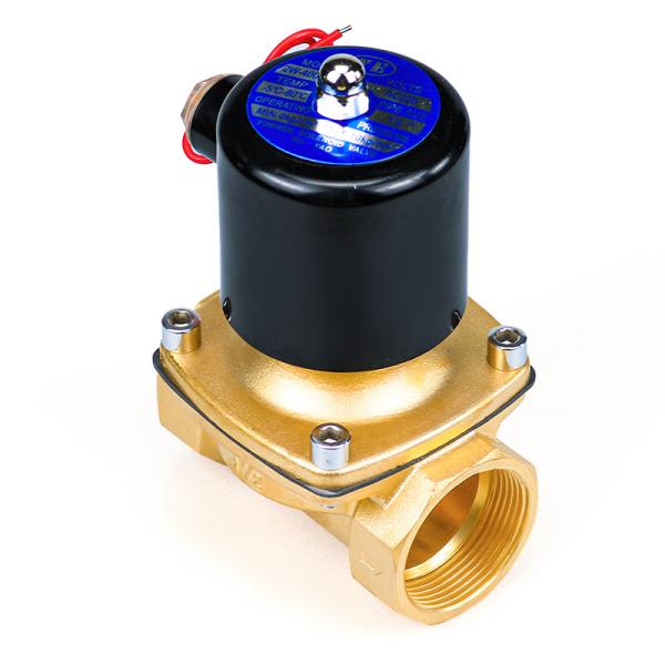 High Pressure Solenoid Control Valve Normally Closed 2 Way Solenoid Valve For