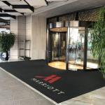 Large Luxury Hotel Entrance Carpet Mat Rubber 9 MM Custom Logo