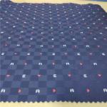Jacquard Printed Cotton Textile Fabric Reactive Dyeing Not Easy Fading