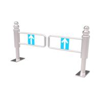 Buy cheap Self - Recovery Manual Swing Pedestrian Turnstile Gate product