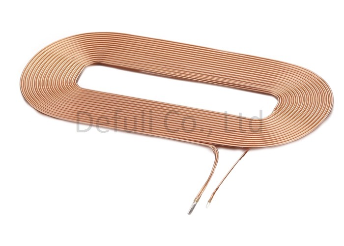 Self Bonde Inductive Charging Coil / Qi Wireless Charging Receiver Coil 23*46mm OD