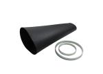 Airmatic Shock Absorber Rubber Balloon Kit With Steel Clamps For Land Rover L322