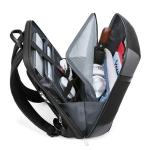 Zipper Closure Waterproof Business Backpack Dual Space Storage