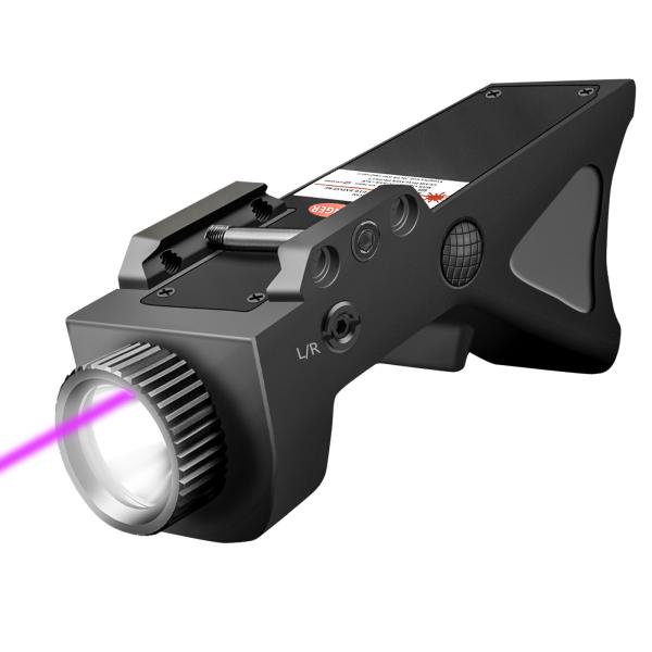 Buy cheap 405nm Purple Pistol Laser Aluminium Sturdy Picatinny Mount Laser from wholesalers