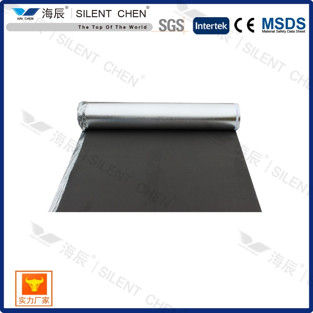 Sound Reduction 2mm Acoustic Underlayment With Silver Film Coating