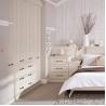 Buy cheap Custom Made Handles Multilayer Modern Wardrobe Closets Hanging Storage from wholesalers