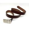 Buy cheap Crocodile Pattern Buckle Mens Casual Leather Belt 3.8cm Width 359g Weight from wholesalers