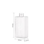 5 OZ Frosted Plastic Cosmetic Bottles Customized For Facial Cleanser