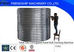 Grain Silo Steel Corrugated Panel Roll Forming Machine For Zinc Alumina Sheet