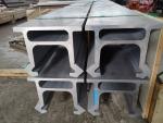 3100MM BMH200 Feed Beam Profiles SIMBA H1354 Aluminum Feed Beam Extruded