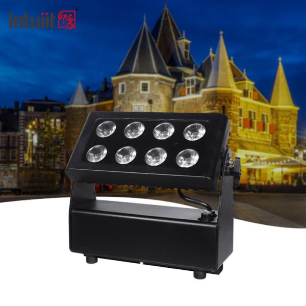 Buy cheap Waterproof Battery Powered City Color Wash lighting Projector 8X15W RGBW leds DMX512 Control led stage lights from wholesalers
