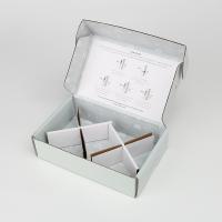 Buy cheap Custom Logo Currugated Paper Shipping Packaging Box For Cosmetic product