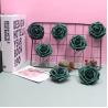 Buy cheap Bulk Dark Emerald Green Roses Artificial Flowers with Stem for DIY Wedding Bouquets Centerpieces Arrangements Kissing Ball from wholesalers
