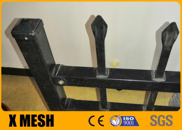 Buy cheap Bronze Color Commercial Steel Fencing ASTM F2408 96 Inches from wholesalers
