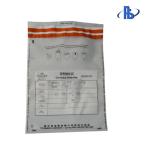 Recyclable Tamper Evident Security Bags , Plastic Bank Deposit Bags