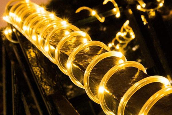Buy cheap Flexible 170MA Solar Christmas Lights 39ft Led Lamp Beads 8 Mode from wholesalers