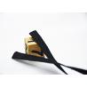 Buy cheap Clothes Black Flat Cotton Tape Ribbon Cord With Both Ends Silicone Drops from wholesalers