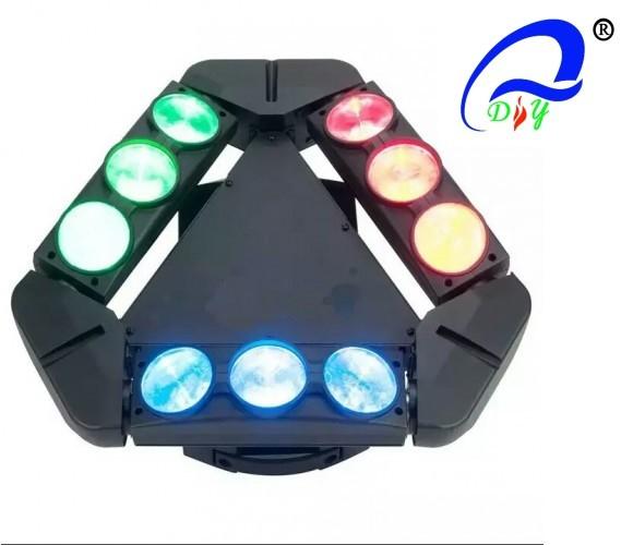 Buy cheap IP33 High Brightness LED Stage Light Spider Moving Head Stage Light LCD Display from wholesalers