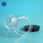 Leak Proof Clear 1000ML PET Food Packaging Jar World Cup Shape