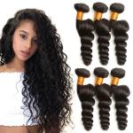 100 Grams Virgin Human Hair Extensions Natural Color 2 Years Service Life