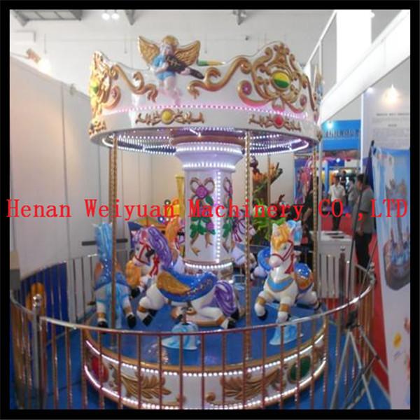 Buy cheap 6 seats Easy Funfair Kids Carousel Horse for Sale from wholesalers