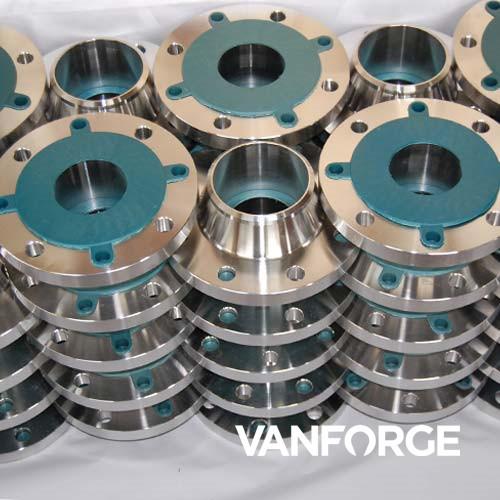 Buy cheap ASME SA182 PN16 Stainless Steel Weld Neck Flange , Forged Stainless Flanges from wholesalers