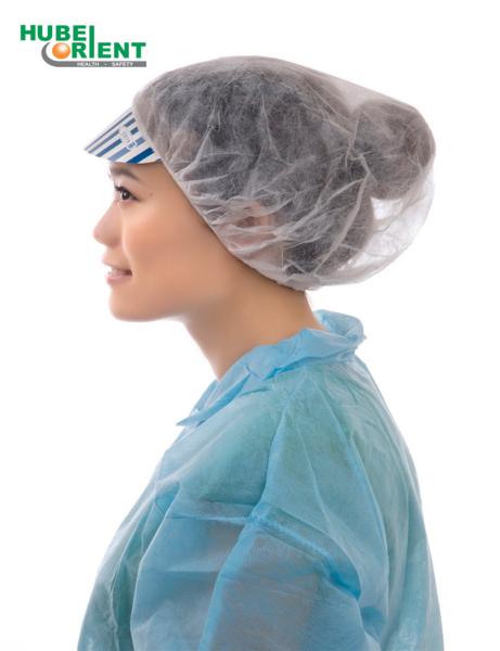 Non Woven Surgical Head Hair Cover Nonwoven Disposable Hair Cap Medical Peaked