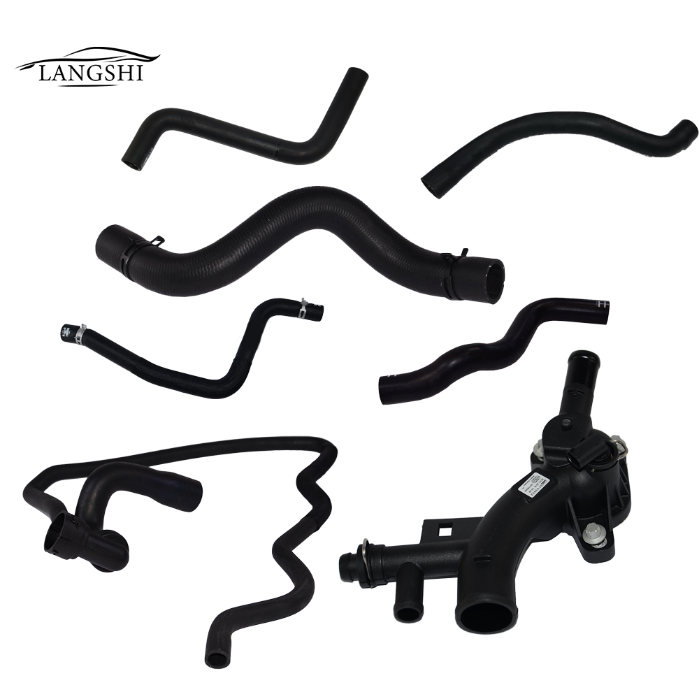 2.4L Engine Radiator Hose for American Cars Chevrolet Buick Cadillac Ford 2012-2016