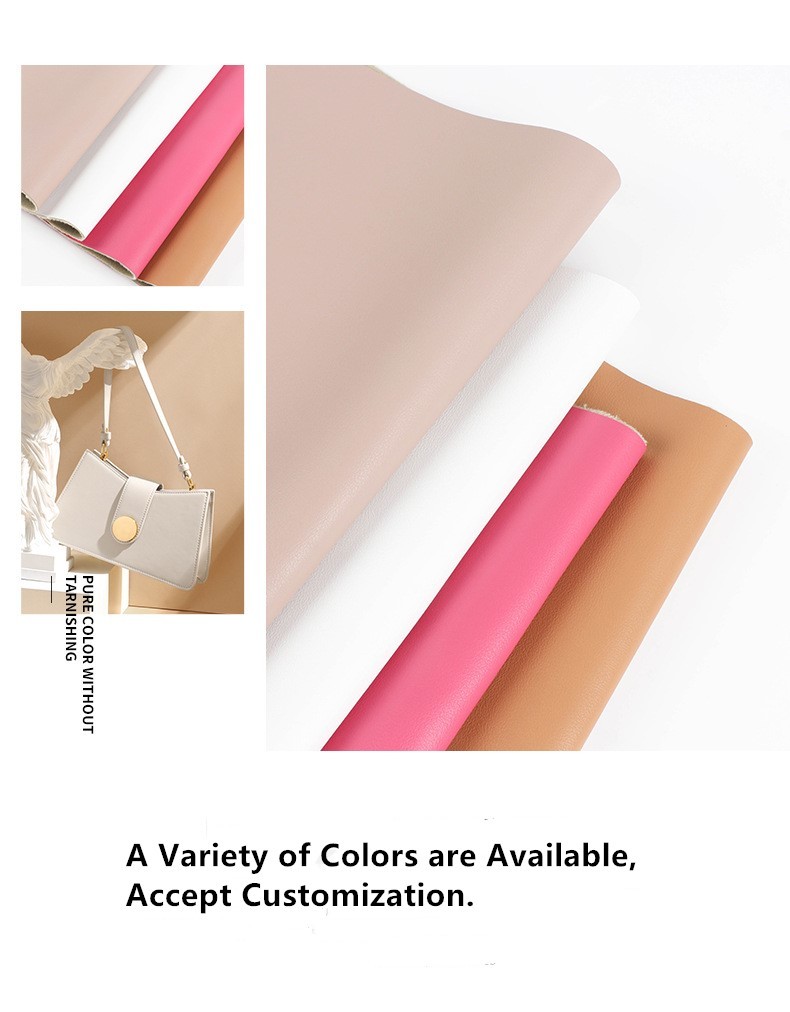 Napa Recycled PU Leather For Bags Water Based Eco Friendly 1.0mm Thickness