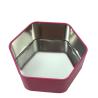 Buy cheap Recycled Food Tins for Cookies Customized Tin Boxes for Sale Hexagonal Metal Tin Containers from wholesalers