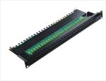 Cat3 50 port Voice Home Network Patch Panel Krone Fibre Optic Patch Panels
