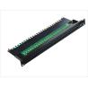 Buy cheap Cat3 50 port Voice Home Network Patch Panel Krone Fibre Optic Patch Panels YH4004 from wholesalers