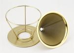 Food Grade Pour Over Coffee Filter Drip Cone Stainless Steel Custom Logo