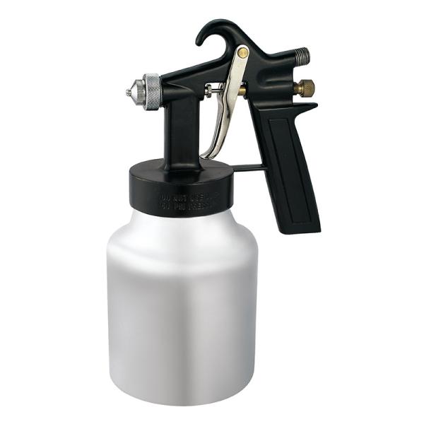 low Pressure Suction Air Spray Gun Hand Manual Spray Lacquer Gun 750ml Aluminum