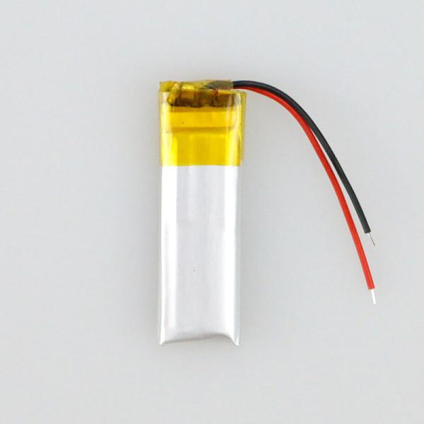 Buy cheap 401030 Rechargeable 3.7V Li Polymer Battery 80mAh For Smart Cards from wholesalers