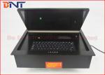 Conference Tabletop Motorized Flip Up Lcd Monitor Meeting Lifting Device With