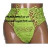 Buy cheap Women handmade underwear Crochet bikini bottoms,Crochet swimsuit ,Cotton beach wear bikini set swimwear women swimsuit from wholesalers