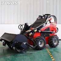 Buy cheap OEM Energy Efficient Small Stand On Skid Steer Equipment 2-4Mph Travel Speed product