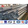 Buy cheap Electrical Power Poles 10 KV - 220 KV Single Circuit GR50 Metal Utility Poles from wholesalers