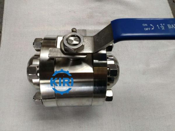 Buy cheap Butt Weld End High Pressure Ball Valve RPTFE / PEEK Valve Seat Design from wholesalers