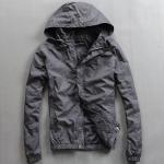 Lightweight Nylon Waterproof Men'S Windbreaker Jacket Black Or Custom Color