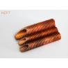 Buy cheap Heat Exchanging Parts Extruded Spiral Finned Aluminum Tube / Fin Tube Exchanger from wholesalers