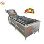 Water Saving Advantage Corn Material Vegetable Washing Bubble Machine for