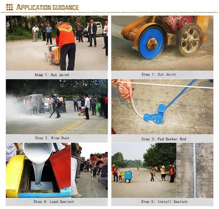 High performance Concrete Expansion Joint Filler Driveway Crack Filler Flexible PU sealant for Concrete Crack Repairing