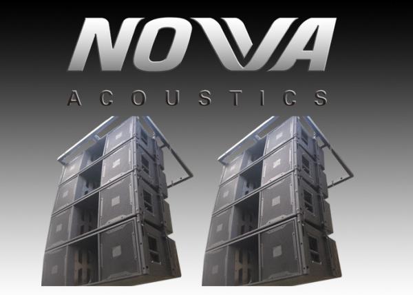 Buy cheap Powerful Double 15 Inch Sub Speakers For Concert And Tour , 486x613x1324mm from wholesalers