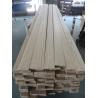 Buy cheap Unfinished Oak veneered bevelled skirting with finger joint Fir Core from wholesalers