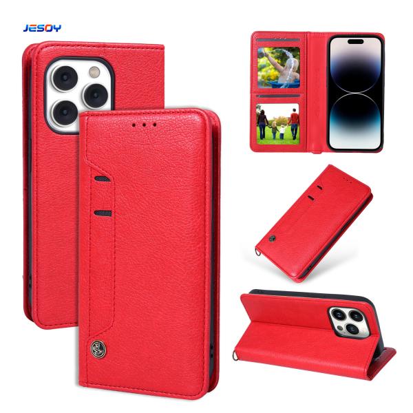 Buy cheap Custom Pu Leather Phone Wallet Stand For IPhone Cover Card Holder from wholesalers