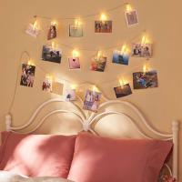 Buy cheap Photo Clip String Lights LED Battery Pictures Bedroom Wall Patio Halloween product